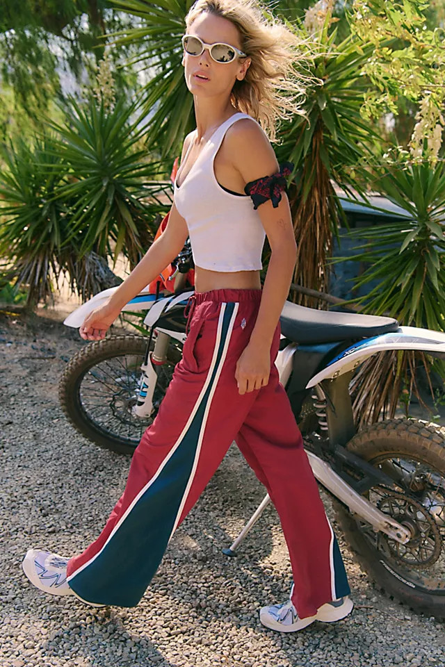 Retro Rider Fleece-Paneled Pants | Free People (Global - UK&FR Excluded)