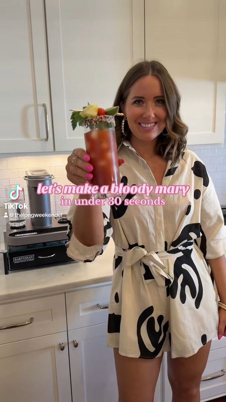 Let’s make a Bloody Mary in under 30 seconds! My new Bartesian cocktail maker is now our favorite kitchen gadget + it can make all your cocktail go-tos! 

Cocktail, cocktail maker, Bartesian, kitchen, kitchen gadget, romper, spring outfit 

#LTKVideo #LTKstyletip #LTKhome
