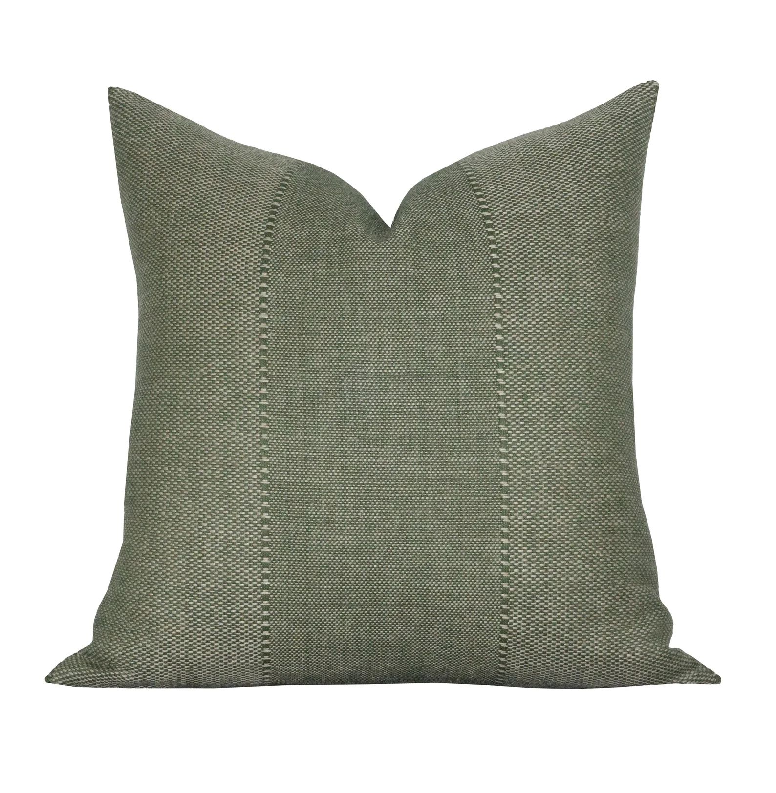 Pillow cover, Caravane Delta - ON BOTH SIDES, woven stripe, Spark Modern pillow | Etsy (US)