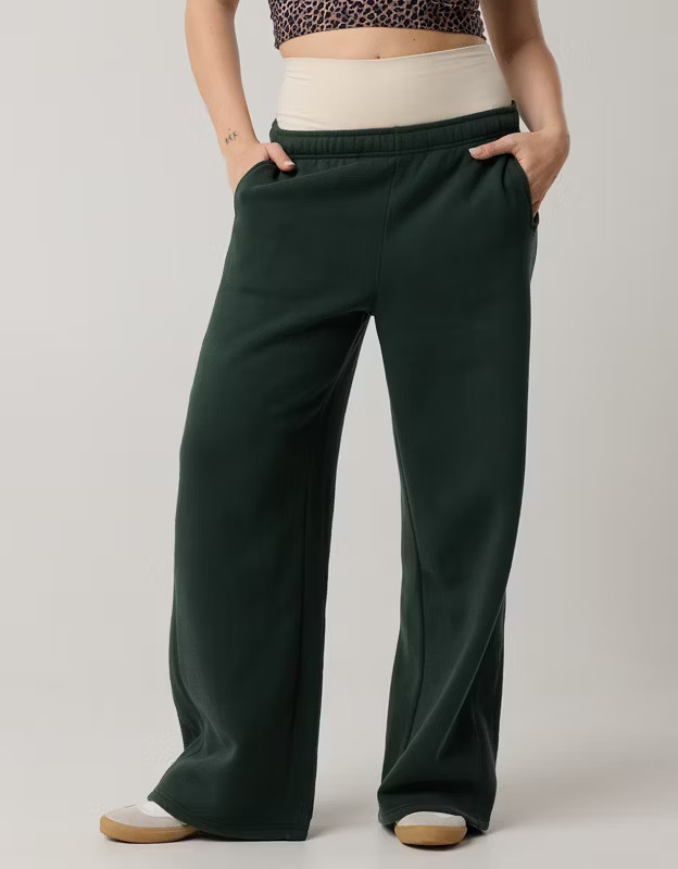 OFFLINE By Aerie Cloud Fleece Trouser | Aerie