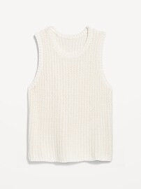 Sleeveless Open-Stitch Sweater | Old Navy (US)