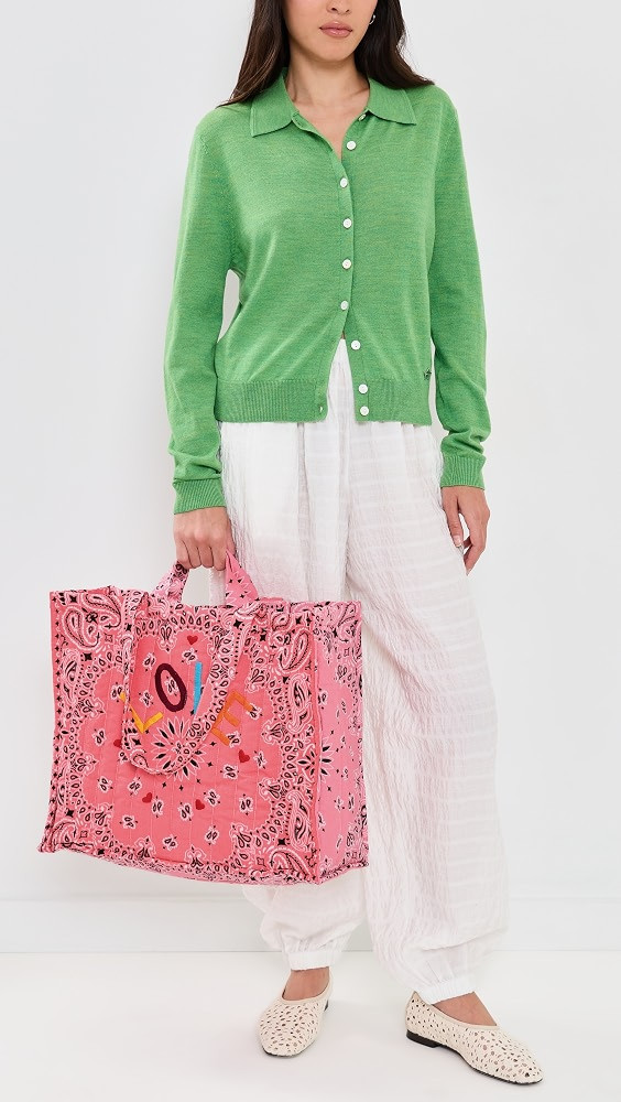 Quilted Maxi Cabas Tote Bag | Shopbop