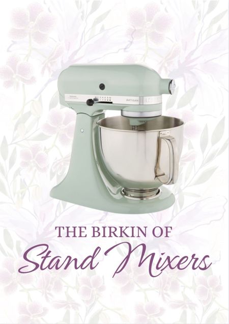 The perfect stand mixer that every baker should own ! 