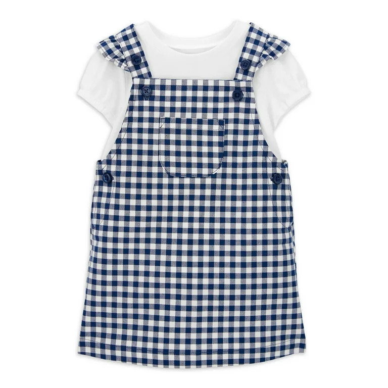 Carter's Child of Mine Baby Girl Dress Set, Sizes 0/3-24 Months | Walmart (US)