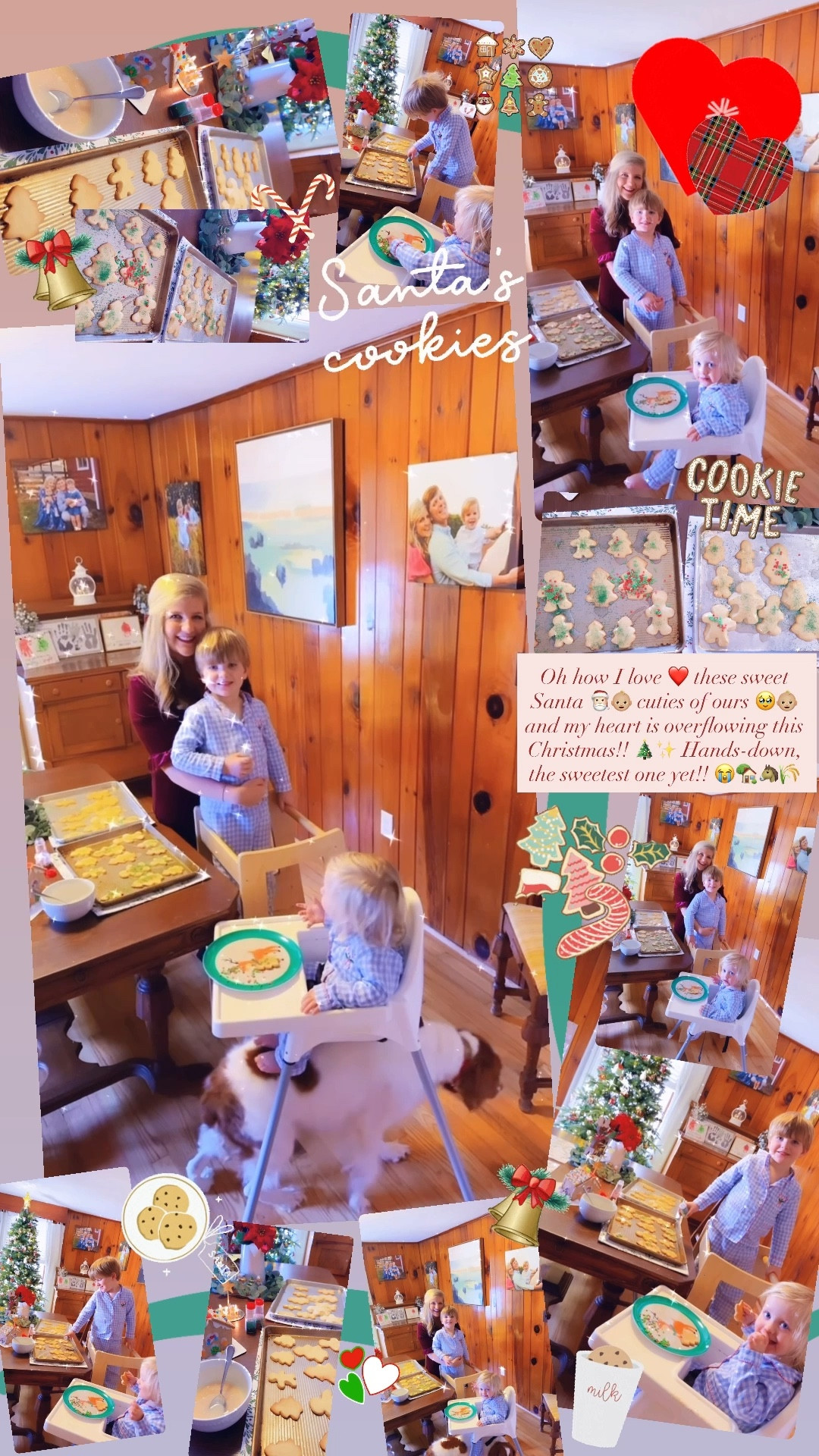 Oh how I love ❤️ these sweet Santa 🎅🏻👶🏼 cuties of ours 🥹👶🏼 and my heart is overflowing this Christmas!! 🎄✨ Hands-down, the sweetest one yet!! 😭🏡🐴🌾

#LTKHoliday