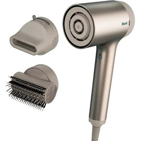 Shark HyperAIR Ionic Hair Dryer with IQ 2-in-1 Concentrator & Styling Brush Attachments HD112 | Walmart (US)