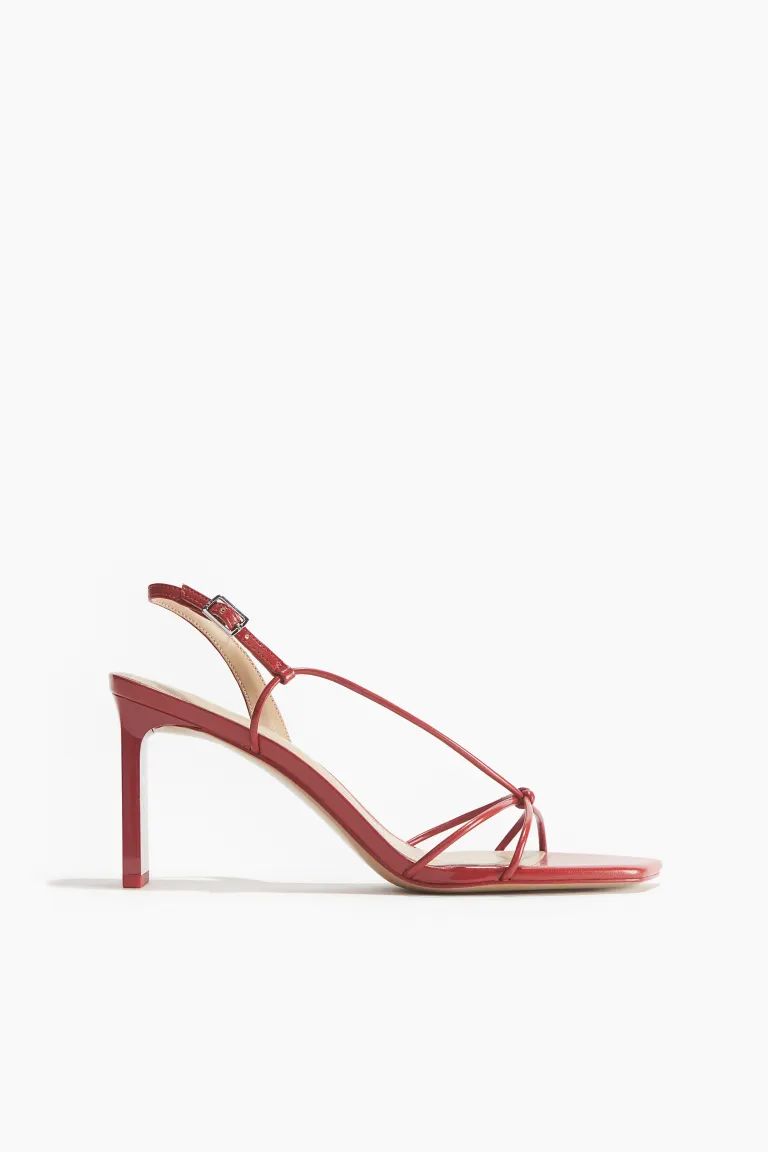 Heeled Strappy Sandals | H&M (US + CA)