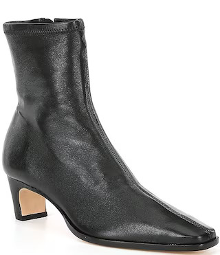 Antonio Melani Mae Stretch Leather Dress Booties | Dillard's | Dillard's
