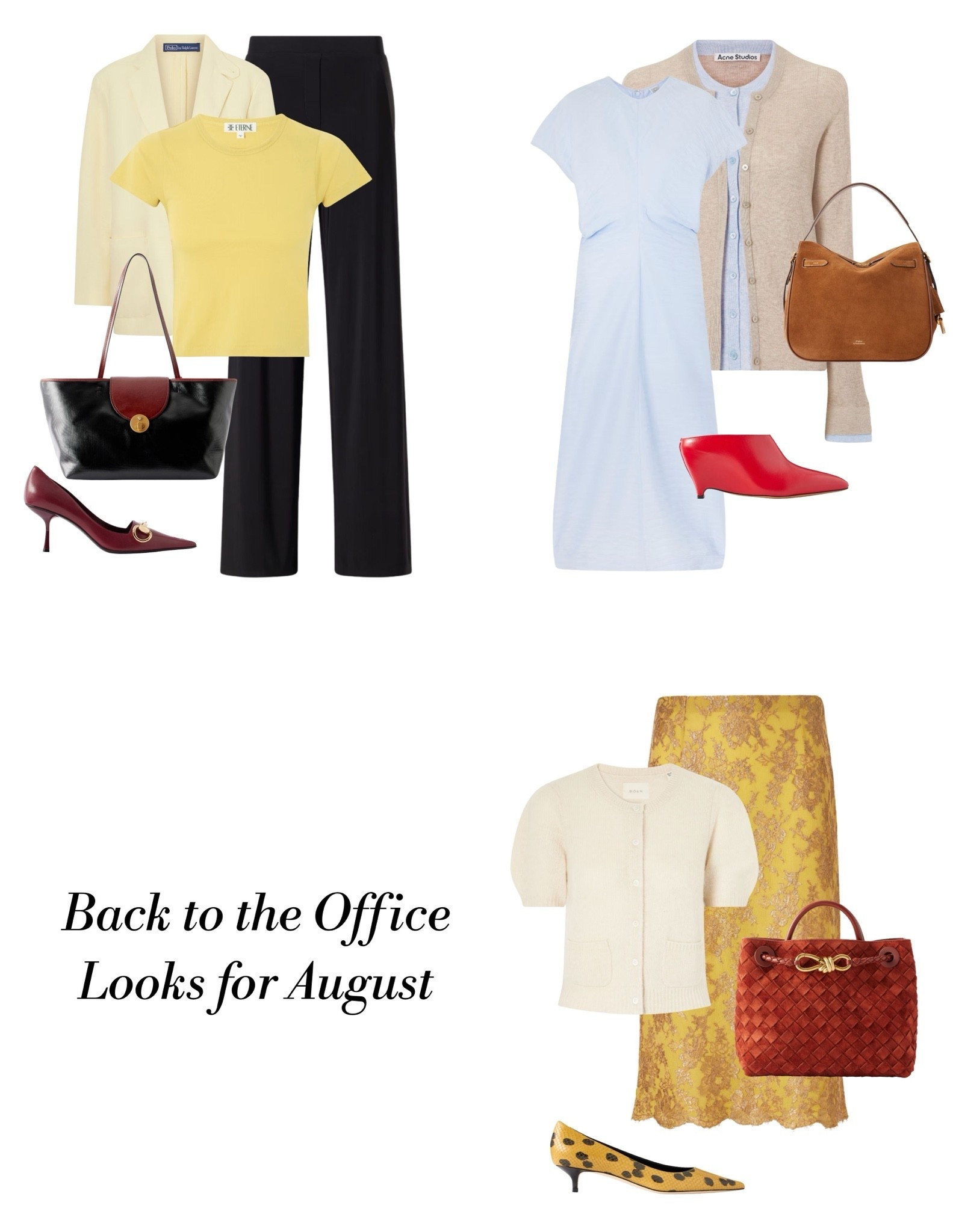 Back to the Office Looks for August

#LTKWorkwear #LTKSeasonal #LTKdayinmylife