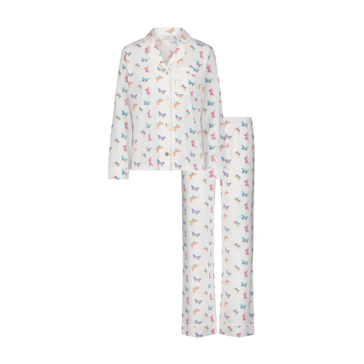 CHARLEY Pajama Set in Butterfly Print | Polkadot England