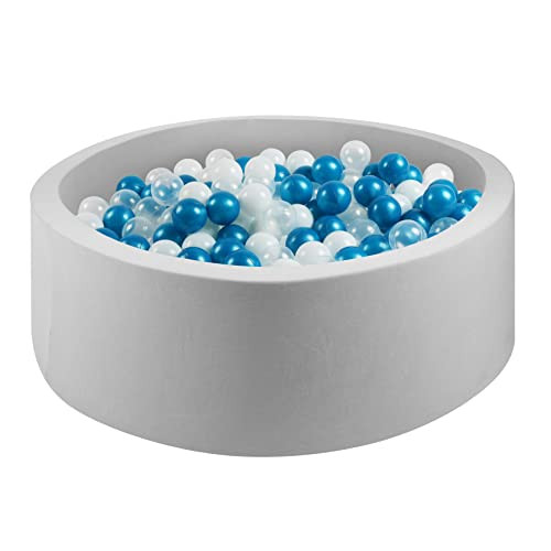 Soft Foam Ball Pit for Kids and Toddlers, Round Ball Pool with 36 x 12 Inches, Ideal Gift Toy for... | Amazon (US)