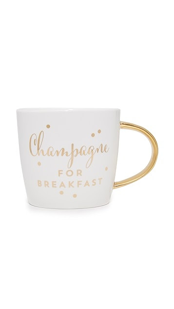 Champagne For Breakfast Coffee Mug | Shopbop