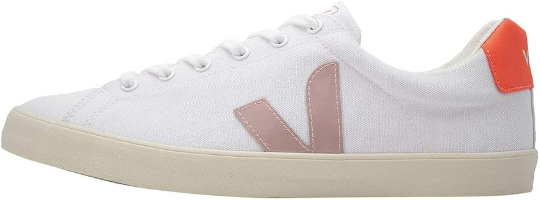 Veja Womens Esplar Vegan Court Trainers White | Amazon (UK)