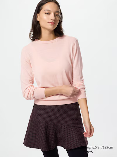 Merino Crew Neck Sweater | UNIQLO (US)