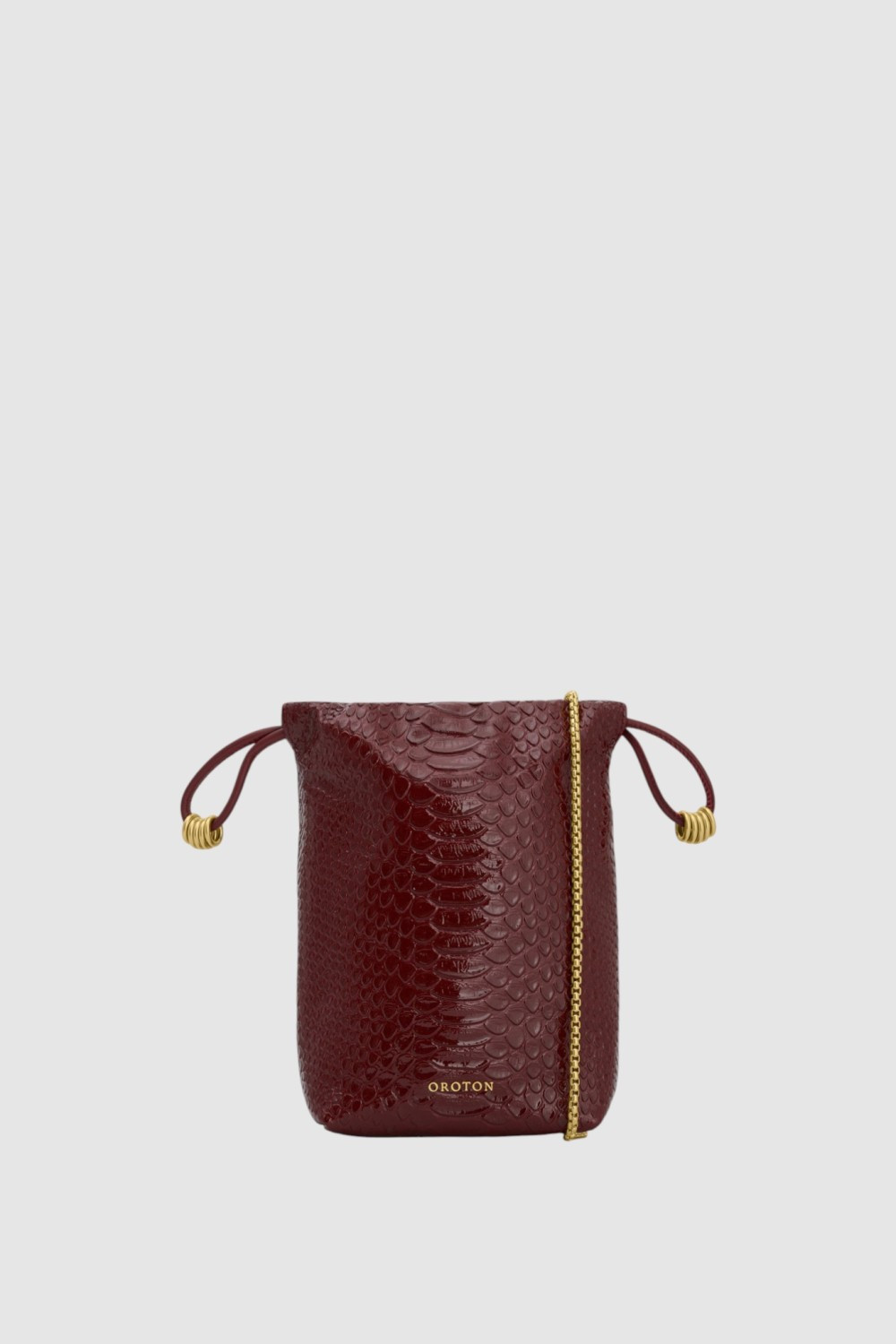 Nola Texture Drawstring Pouch Copper | Oroton