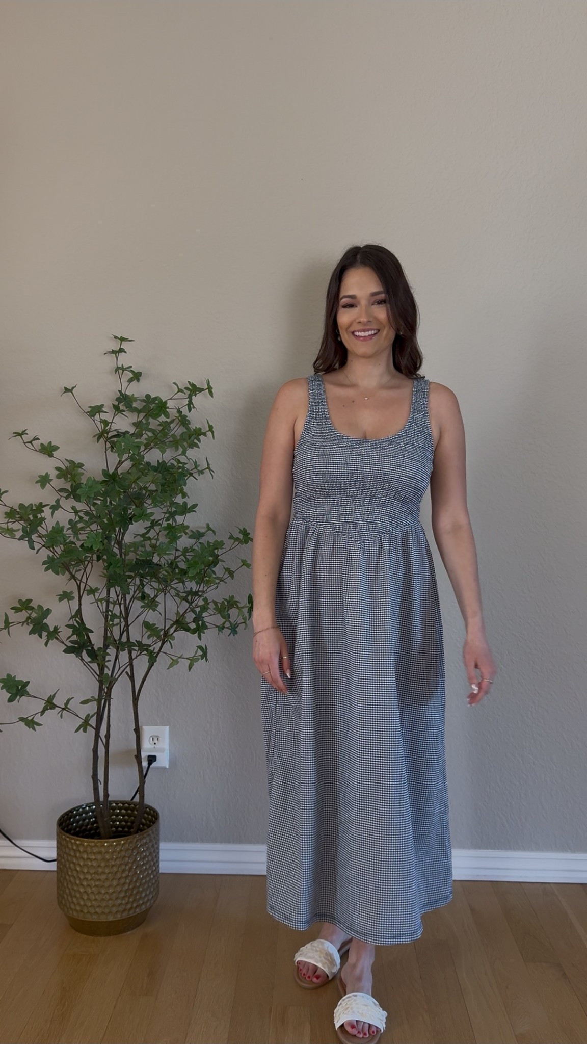 this midi dress for spring is on sale and under $20! The material is breathable, a denim jacket over it, gives the perfect spring look. A few colors and patterns to pick from! Perfect for those days when you don’t know what to wear 

Dress, gingham dress, flowy dress, spring fashion, spring dress, spring style 

#LTKspring #LTKootd #LTKSaleAlert