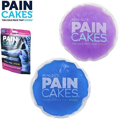 PAINCAKES Mini The Cold Pack That Sticks & Stays in Place- Reusable Cold Therapy Ice Pack Conform... | Amazon (US)