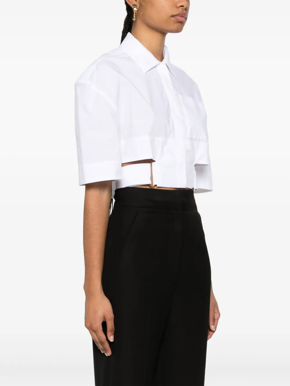 Jacquemus Le Chemis Courte Bari Shirt - Farfetch | Farfetch Global