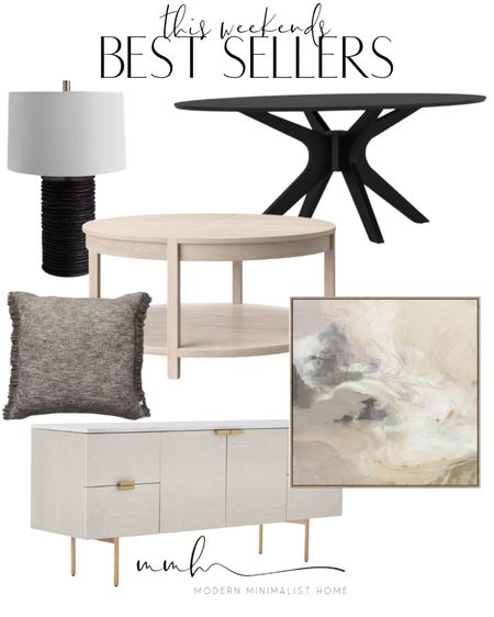 This Weekend’s Best Sellers Home Decor, Home Decor, Organic Modern, Modern Home, Organic Modern Home Decor, accent Chair, swivel chair, Art, abstract art, wall art, Barrel Chair, Lamp, Table Lamp, faux plant, black and white rug, In My Home, Area Rug, console table, Chandelier, Look for Less, Vase, Planter, Amazon, Amazon Home, Amazon Find, Found It On Amazon Home Decor, Fluted coffee table, Table Lamp, On Sale

#LTKhome