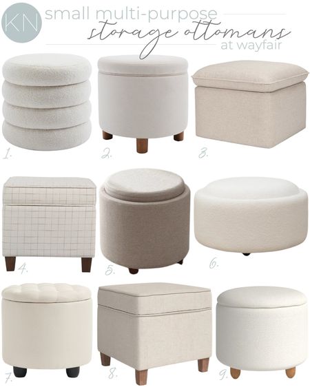 It’s WAY DAY and items are up to 80% off and ship for free! If you’re looking for a new home decor item that’s multi-functional and goes well in any space, one of these small storage items is for you! They provide extra seating, storage and also serve as a comfy footstool. Most all are on sale and ship for free! living room decor bedroom decor reading nook decor bedroom storage solution neutral decor 

#LTKstyletip #LTKhome #LTKsalealert