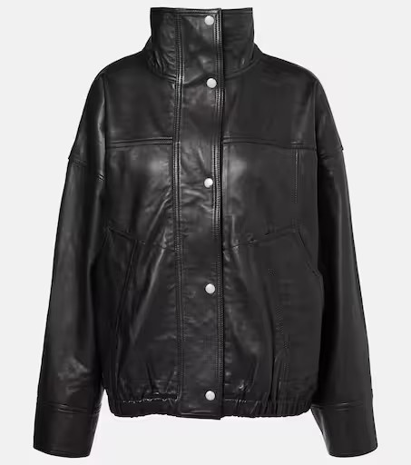 Leather bomber jacket | Mytheresa (US/CA)