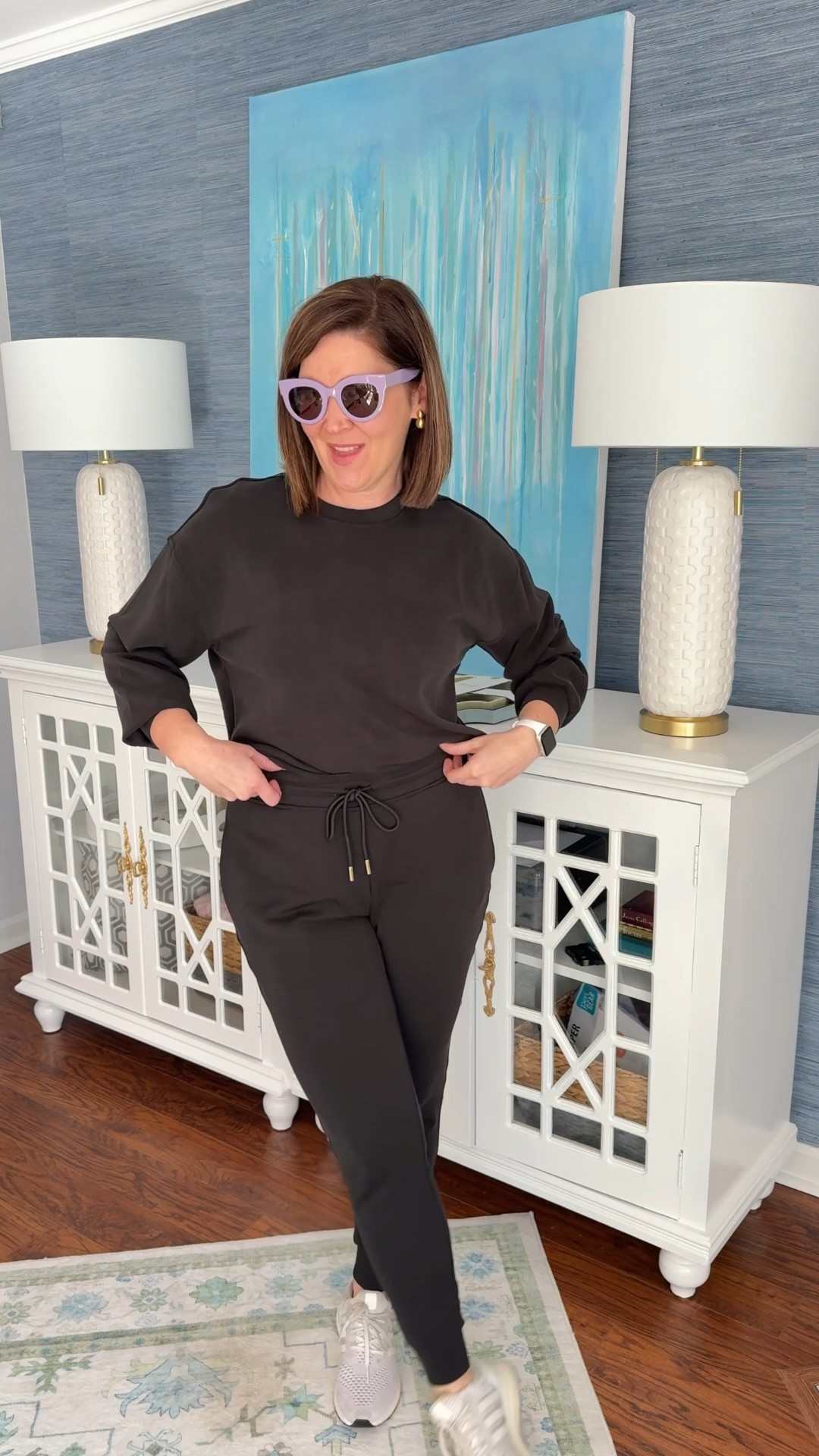 Elevated lounge set! ALWAYSAGNES loves this Cloudsilk set in black from Mary Square. Perfect winter outfit or travel look! 

You can use CLOUD20 to save on your order!! 

#LTKOver40 #LTKFindsUnder100 #LTKootd