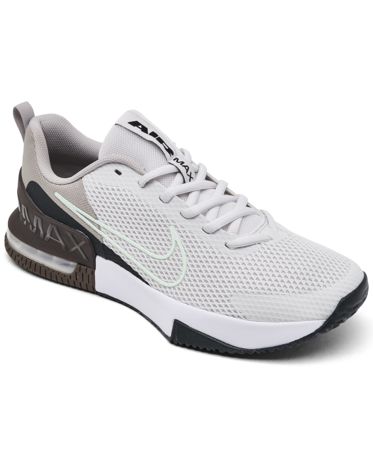 Nike Men's Air Max Alpha Trainer 6 Training Sneakers from Finish Line - Platinum, Gray, Black | Macy's