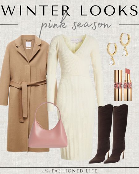 Winter looks with a pop of pink! 

#LTKstyletip #LTKSeasonal