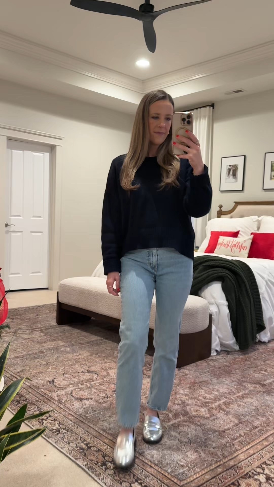 Simple, classic, and on repeat this season. The Quince cropped sweater (wearing S — currently sold out, but linking similar!) has that perfect minimalist fit that pairs effortlessly with everything. I styled it with my go-to Abercrombie High Rise Straight Jeans in 25R — these have the ideal balance of stretch and structure.

Perfect for coffee runs, casual Fridays, or cozy winter weekends.

#QuinceStyle #AbercrombieJeans #QuietLuxury #CapsuleWardrobe #ClassicStyle #EverydayOutfit #MinimalistStyle #WinterOutfitIdeas #MomStyleInspo #LTKFinds #LTKCapsuleWardrobe #LTKWinterStyle #LinenAndLightCo

#LTKootd #LTKFindsUnder100

#LTKGiftGuide #LTKFindsUnder100 #LTKootd