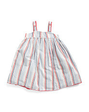 Toddler Girls Striped Dress With Ball Fringe | Easter Gifts | Marshalls | Marshalls