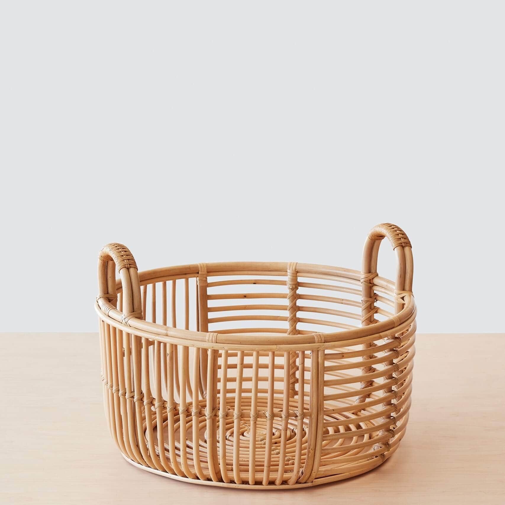 Java Rattan Baskets - Low | The Citizenry