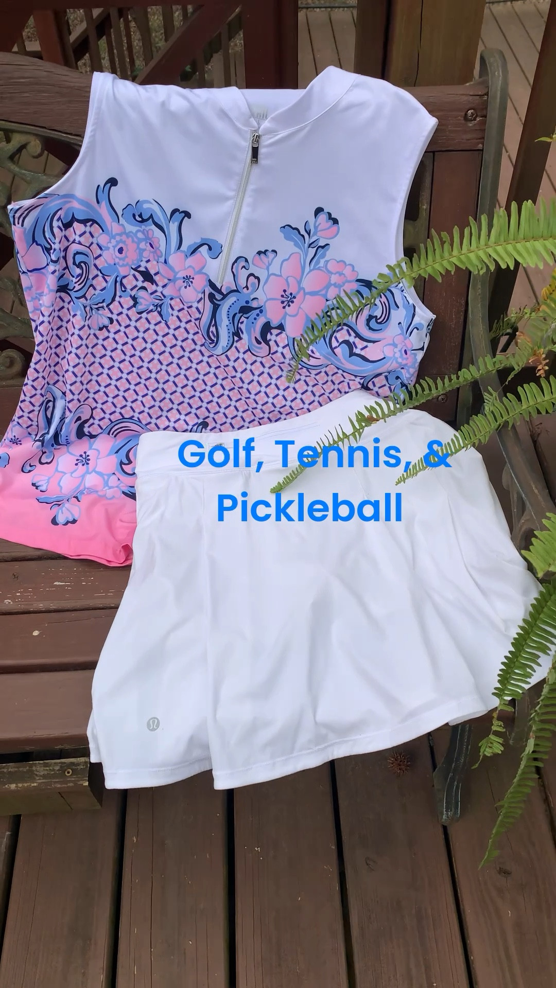 Stay stylish and comfortable in all your games! ⛳️ 🎾 🏓
This Lululemon skort is a wardrobe staple🤍   
And you can pair it beautifully with so many pretty tops💙
This top is from Tail Activewear.  They’re currently having a huge sale!! 🛍️ 🛍️ 

I’ve linked this top and several others.  You can find so many Tail tops on sale!!

Please follow me for more Fashion Inspiration💙

#ltkover40
#ltkseasonal
#ltkdayinmylife

#LTKMidsize #LTKActive #LTKSaleAlert