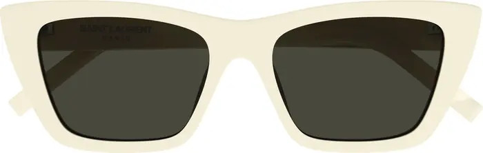Saint Laurent 53mm Square Sunglasses | Nordstrom | Nordstrom