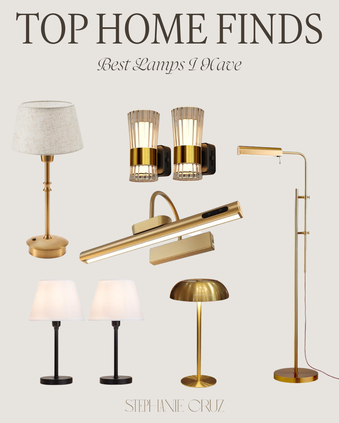 Good lighting changes EVERYTHING.
These are the lamps I personally use and love — warm, cozy, and instantly elevating any space 🤎✨

#HomeInspo #HomeDecorFinds #HomeStyling #InteriorDetails #AmazonFinds 

 #LTKHome