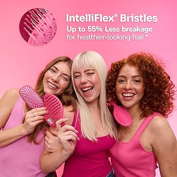 Wet Brush Original Detangler Hair Brush, Amazon Exclusive Purple - Ultra-Soft IntelliFlex Bristle... | Amazon (US)