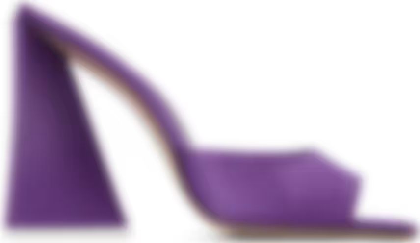 SSENSE Exclusive Purple Devon Heeled Mules | SSENSE