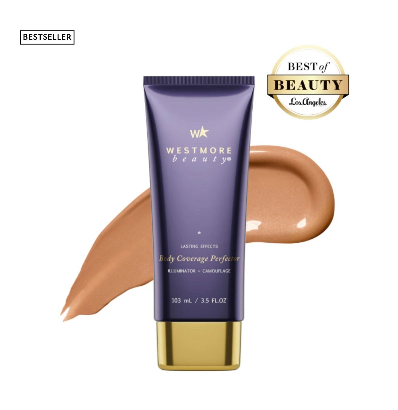Body coverage perfector. Makes your skin look tan and flawless!