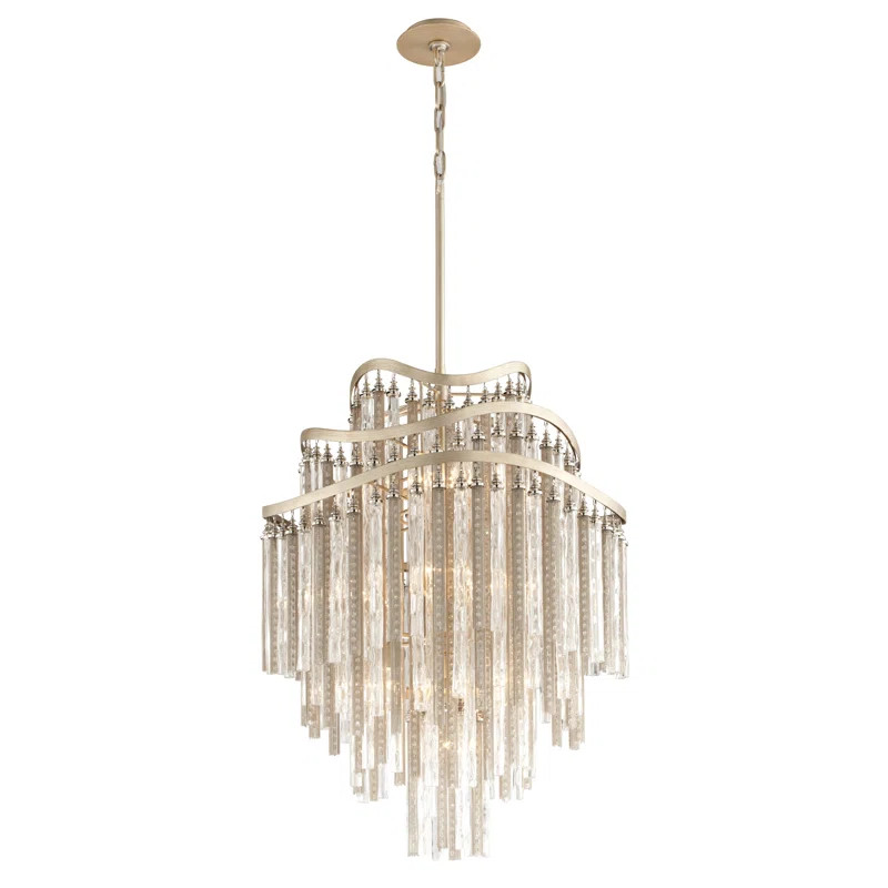 Corbett Lighting Chimera 10-Light Shaded Tiered Chandelier | Wayfair | Wayfair North America