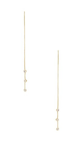 Marin Earring in Gold | Revolve Clothing (Global)