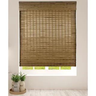 Arlo Blinds Dali Native Cordless Lift Bamboo Shades with 74 Inch Height | Bed Bath & Beyond