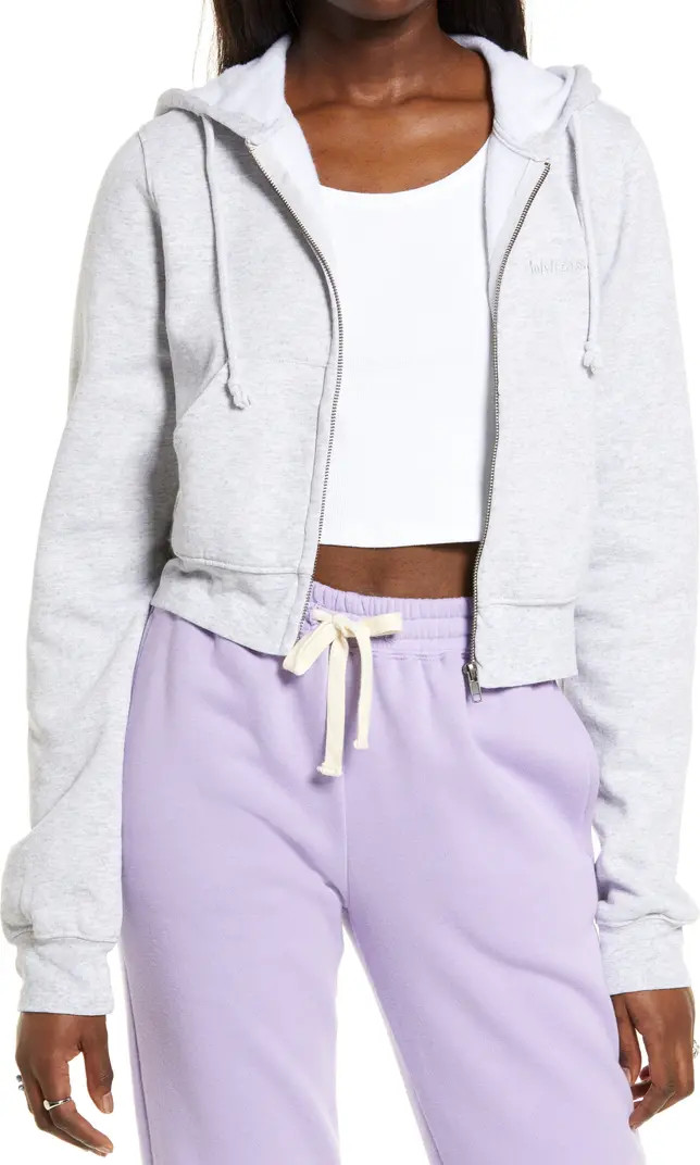 iets frans Crop Zip-Up Hoodie | Nordstrom | Nordstrom