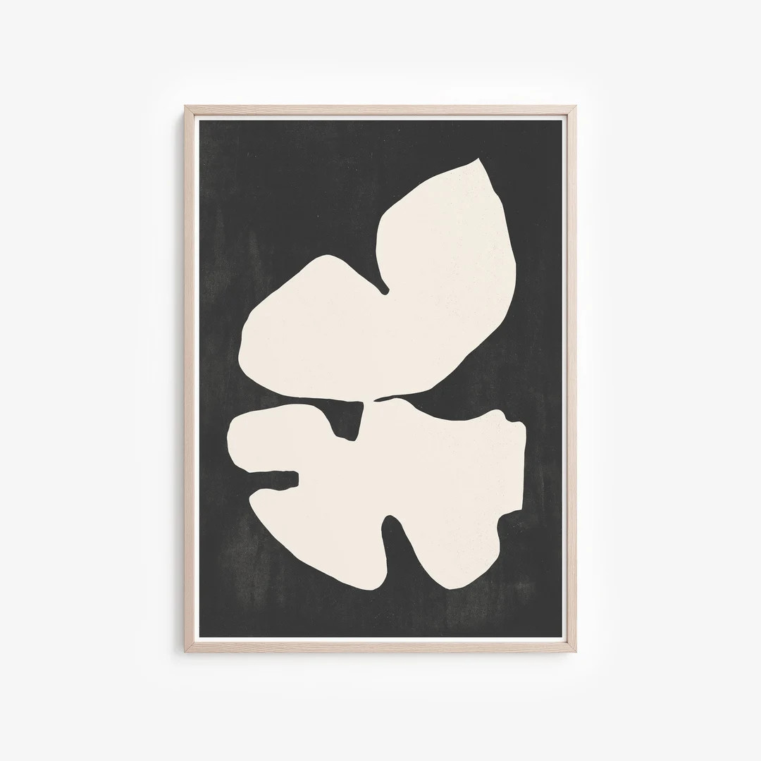 Abstract Shape Geometric Poster Minimal Shapes Printable Wall - Etsy Canada | Etsy (CAD)