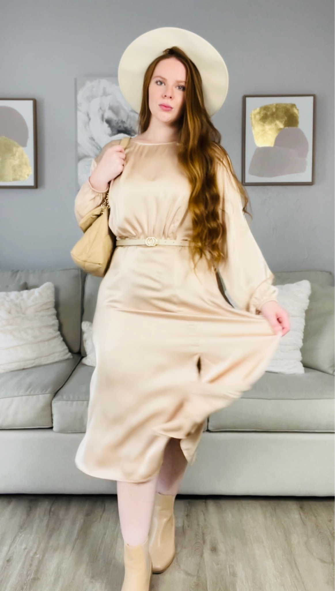 This satin dress is a DREAM 😍 I’m wearing an XL for a more loose and flowy fit!!:)

#LTKmidsize #LTKfindsunder50 #LTKstyletip