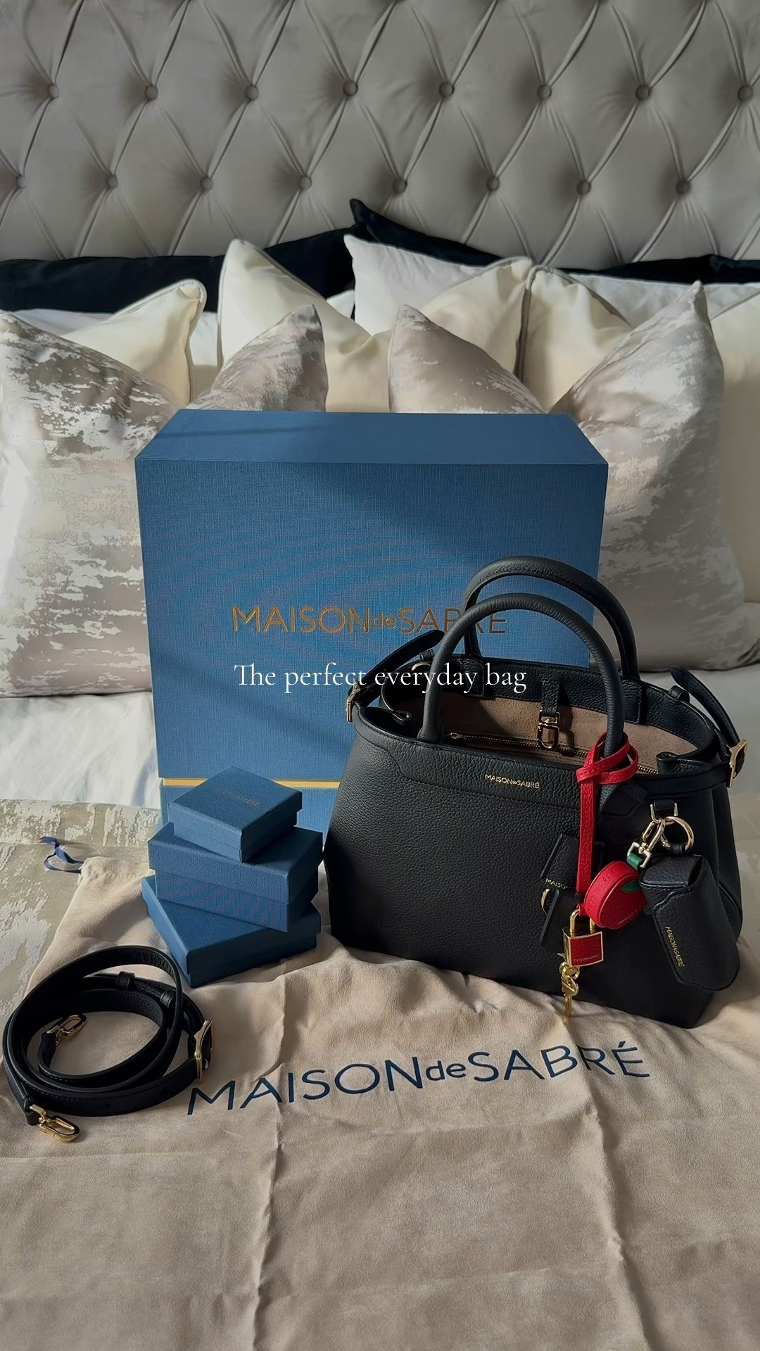 Introducing ‘The Palais’, the luxury black caviar leather by the Australian luxury designer 

#quietluxury #quietluxurybag #oldmoney #oldmoneybag #handbag #blackleatherbag #designerbag #luxurybag #luxurylifestyle #luxuryaccessories #womensbags #everydaybag #leatherbag #unboxing #luxuryunboxing #luxurybagunboxing

#LTKunboxing #LTKbag #LTKstyletip