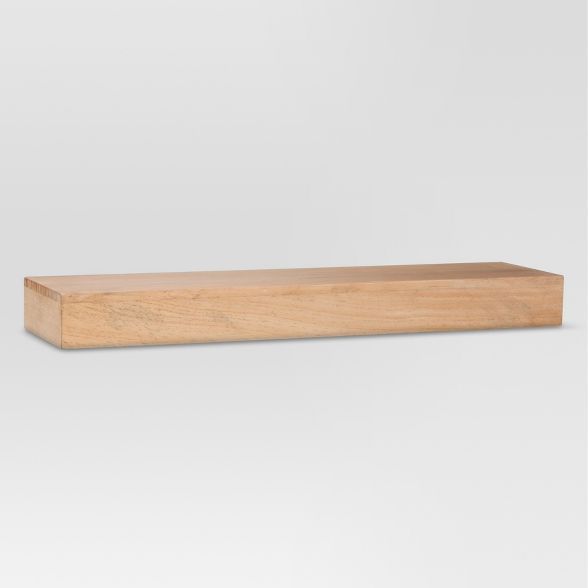 Wood Floating Shelf Pine - Threshold™ | Target