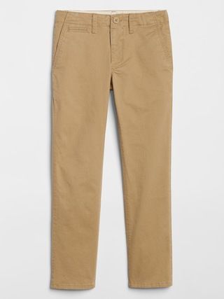 Kids Lived-In Khakis with Stretch | Gap Factory