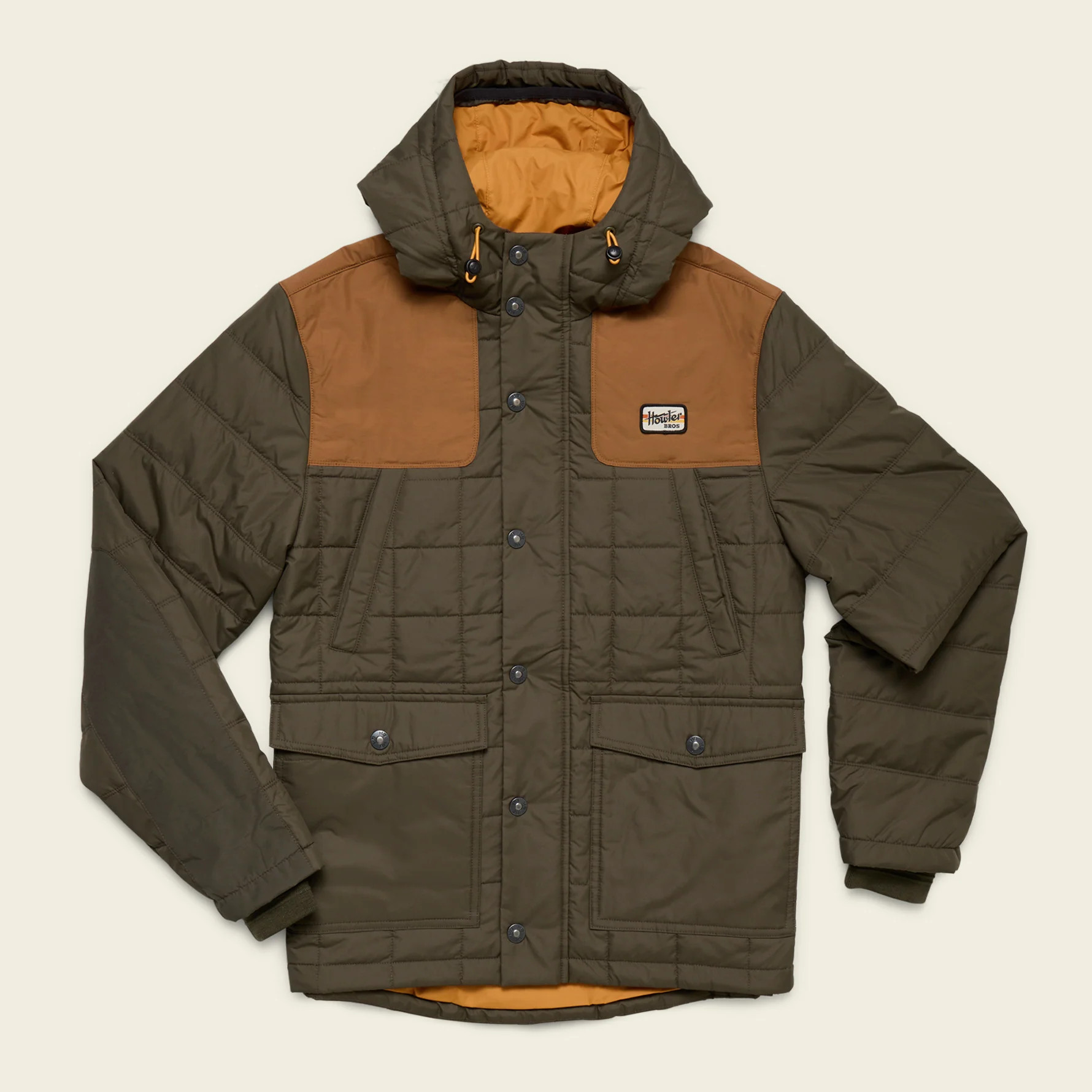 Spellbinder Parka - Driftwood / Army | Howler Brothers