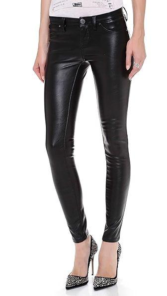 Vegan Leather Skinny Pants | Shopbop