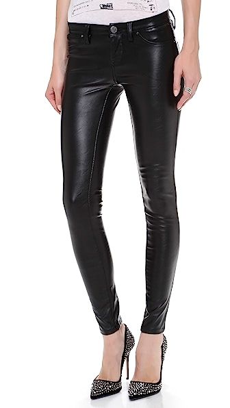 Vegan Leather Skinny Pants | Shopbop