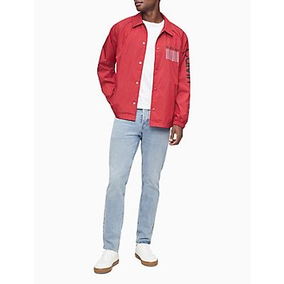 Broken Logo Coach Jacket | Calvin Klein | Calvin Klein (US)